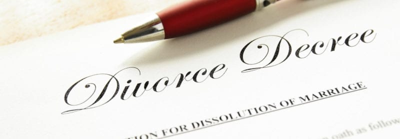 divorce decree in NC