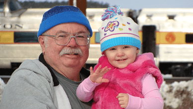 Grandparent custody SC - grandparent holding granddaughter